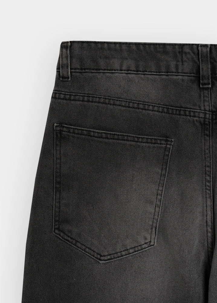 Jean straight Avenio Negro