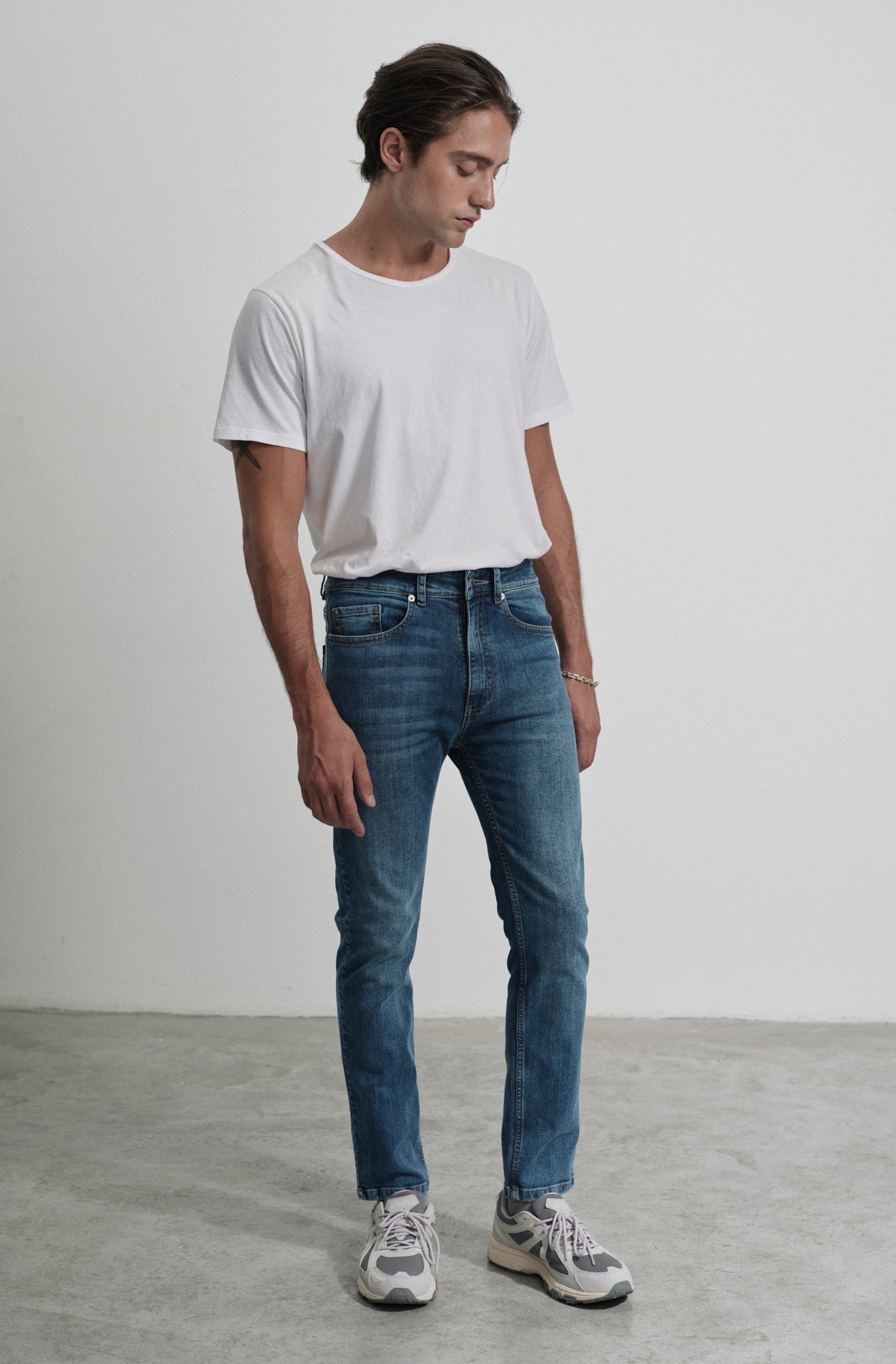Jean slim Praga Azul