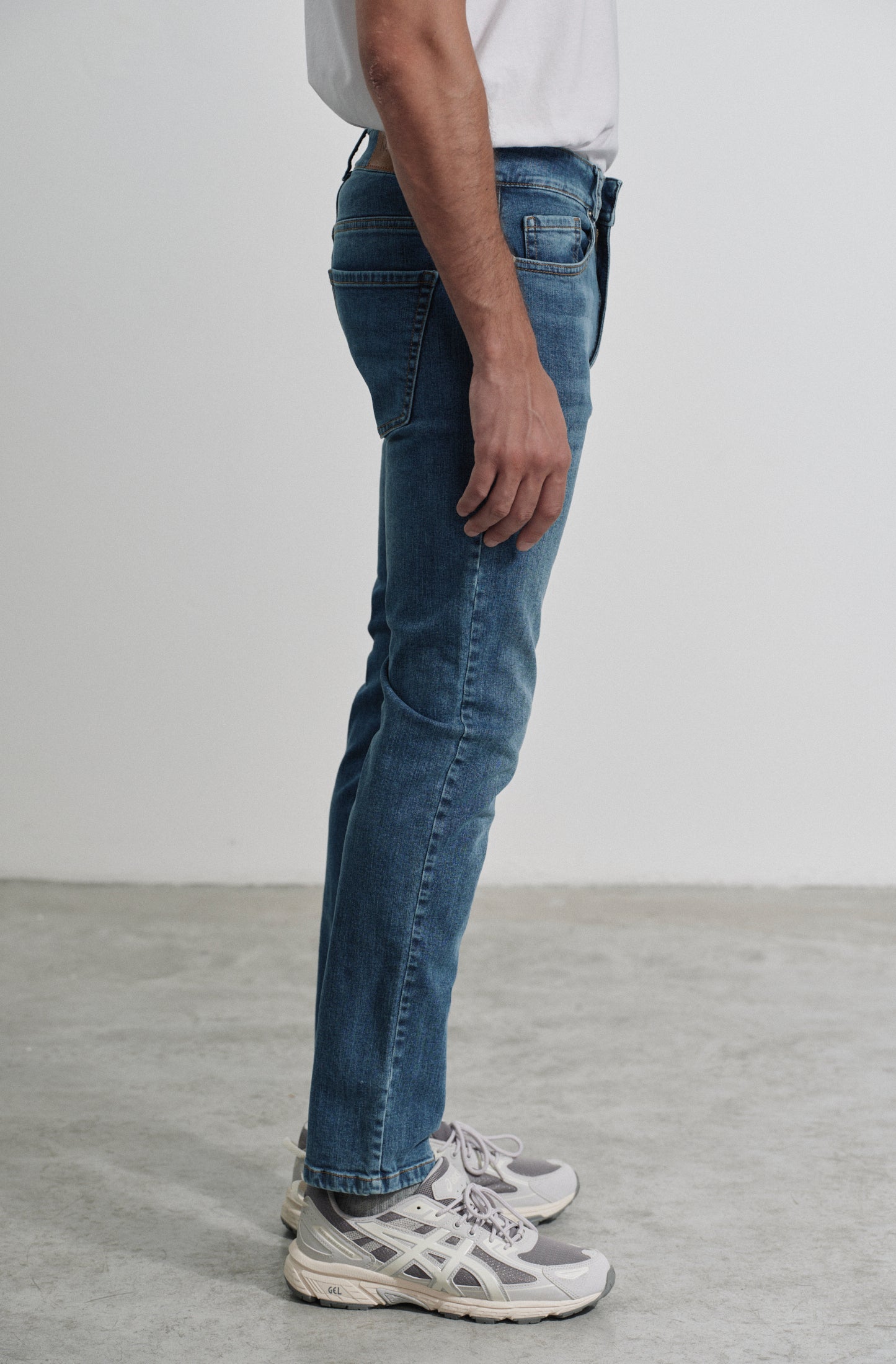 Jean slim Praga Azul