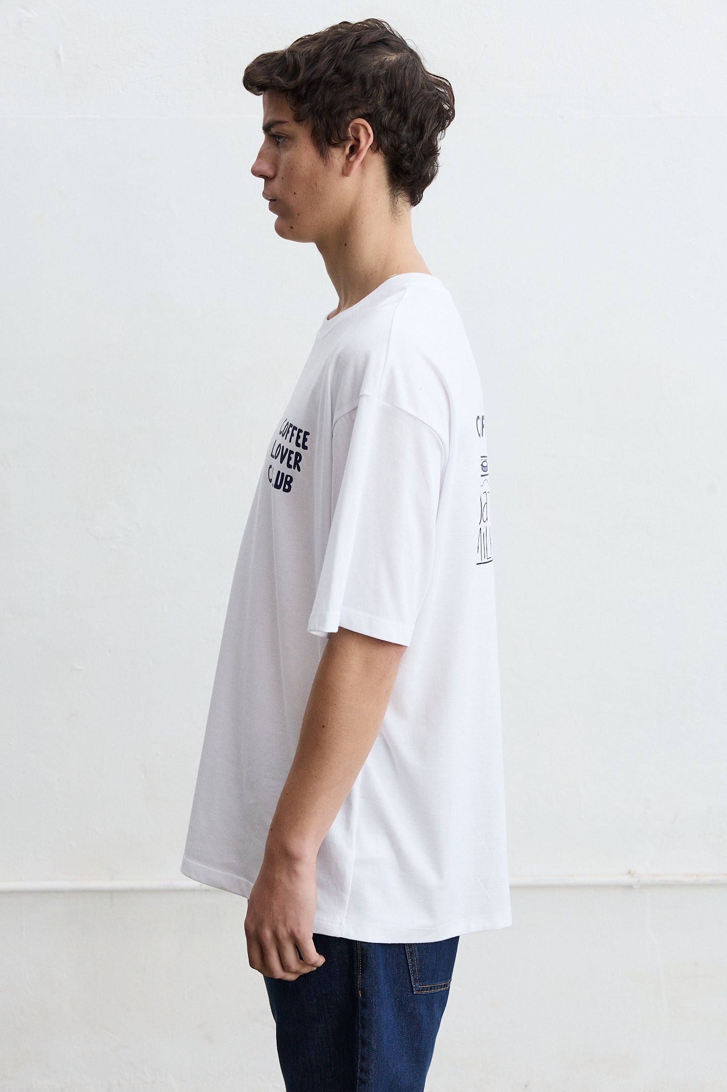 Remera oversize estampada Biel Coffe Lover