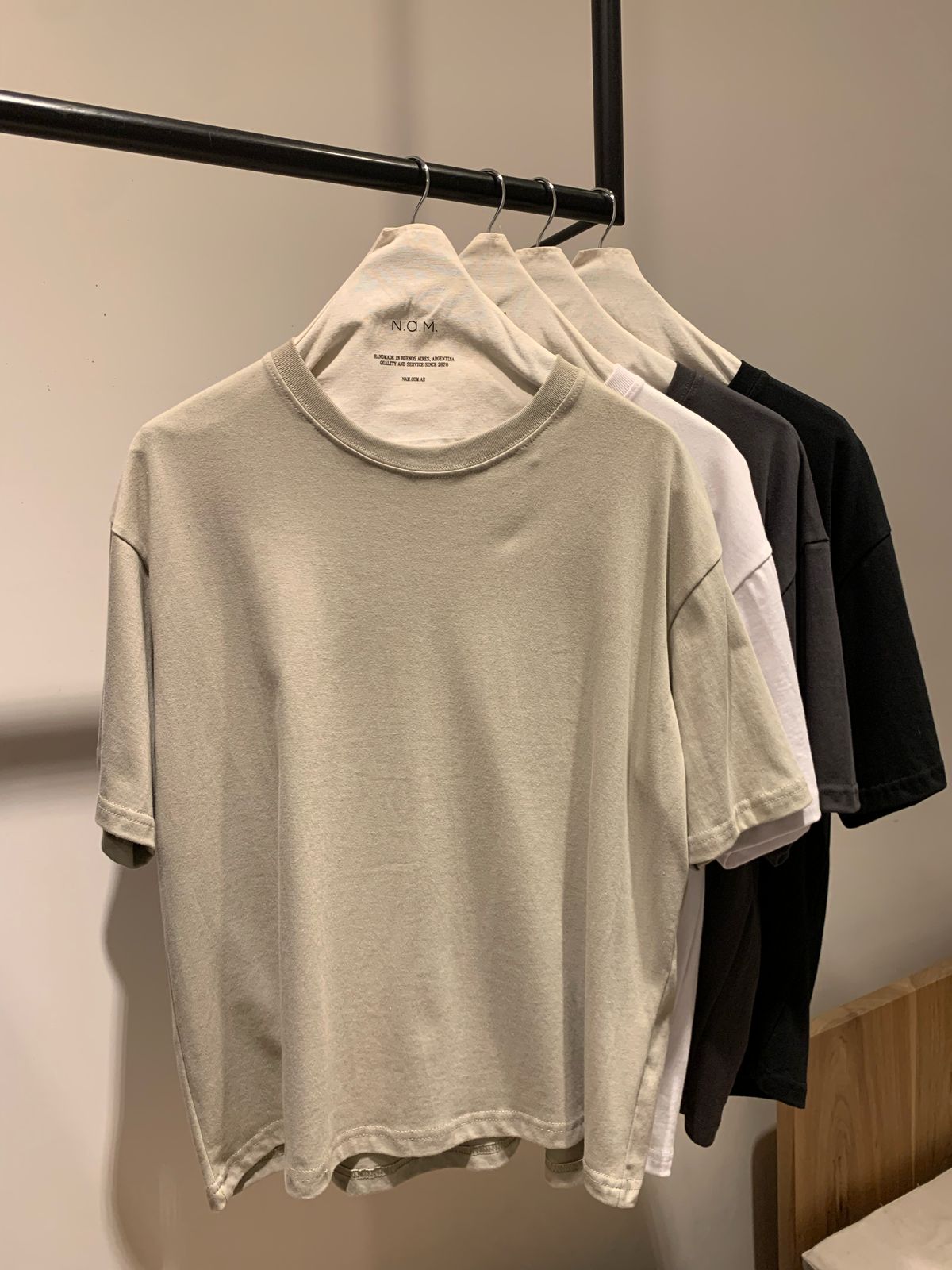 Remera Boxy manga corta Bristol
