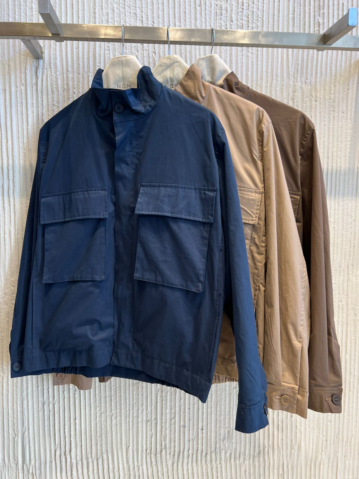 Chaqueta bolsillo plaque Kopper