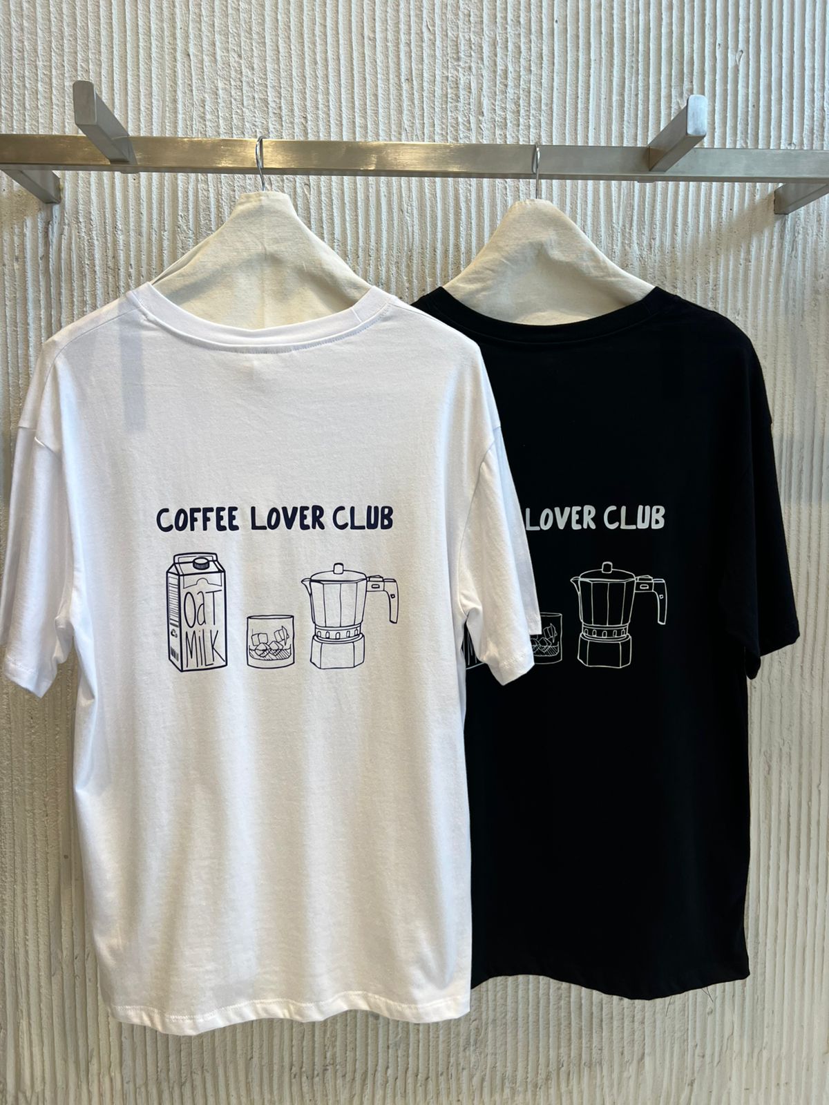 Remera oversize estampada Biel Coffe Lover