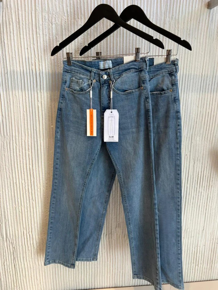 Jean slim Praga Celeste