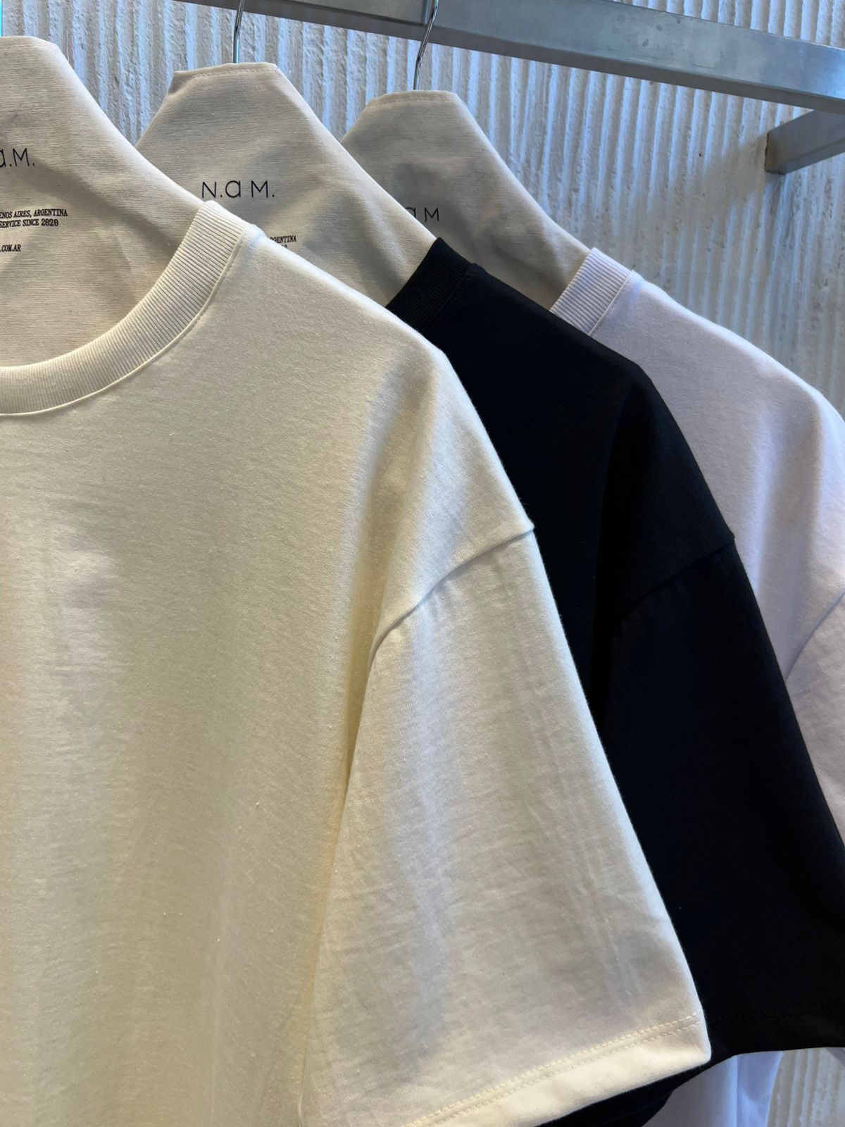 Remera Boxy manga corta Bristol