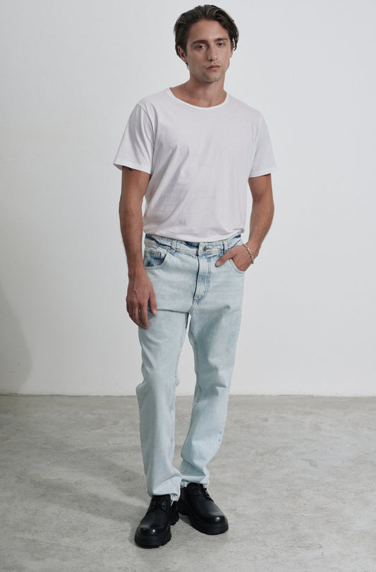 Jean straight Avenio Acid