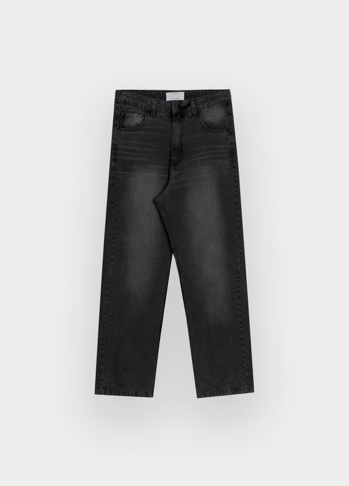 Jean straight Avenio Negro