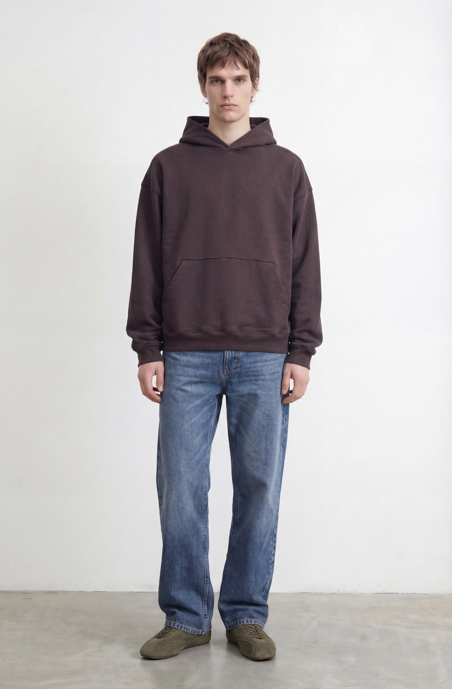 Hoodie Canguro Con Recortes Riga