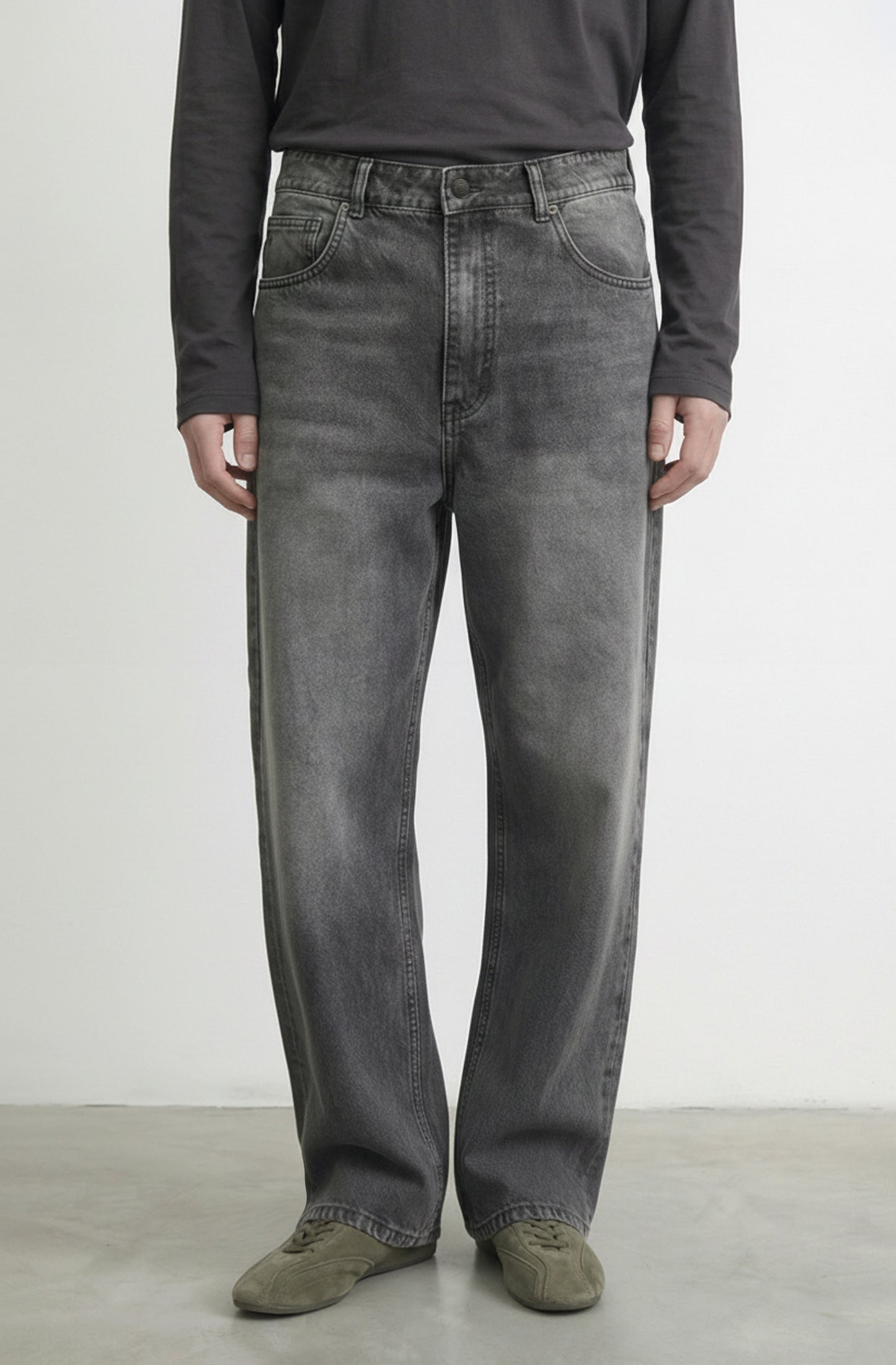 Jean Baggy Gijón Gris