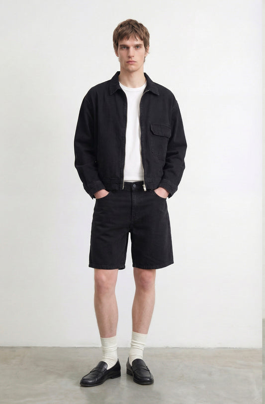 Bermuda Confort ruedo Negro