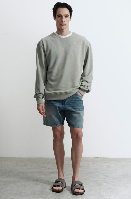 Buzo con Recorte cuello redondo Riga