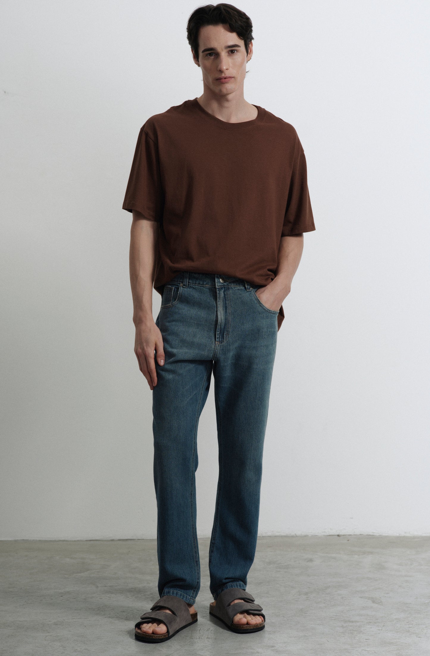 Jean straight Avenio Azul