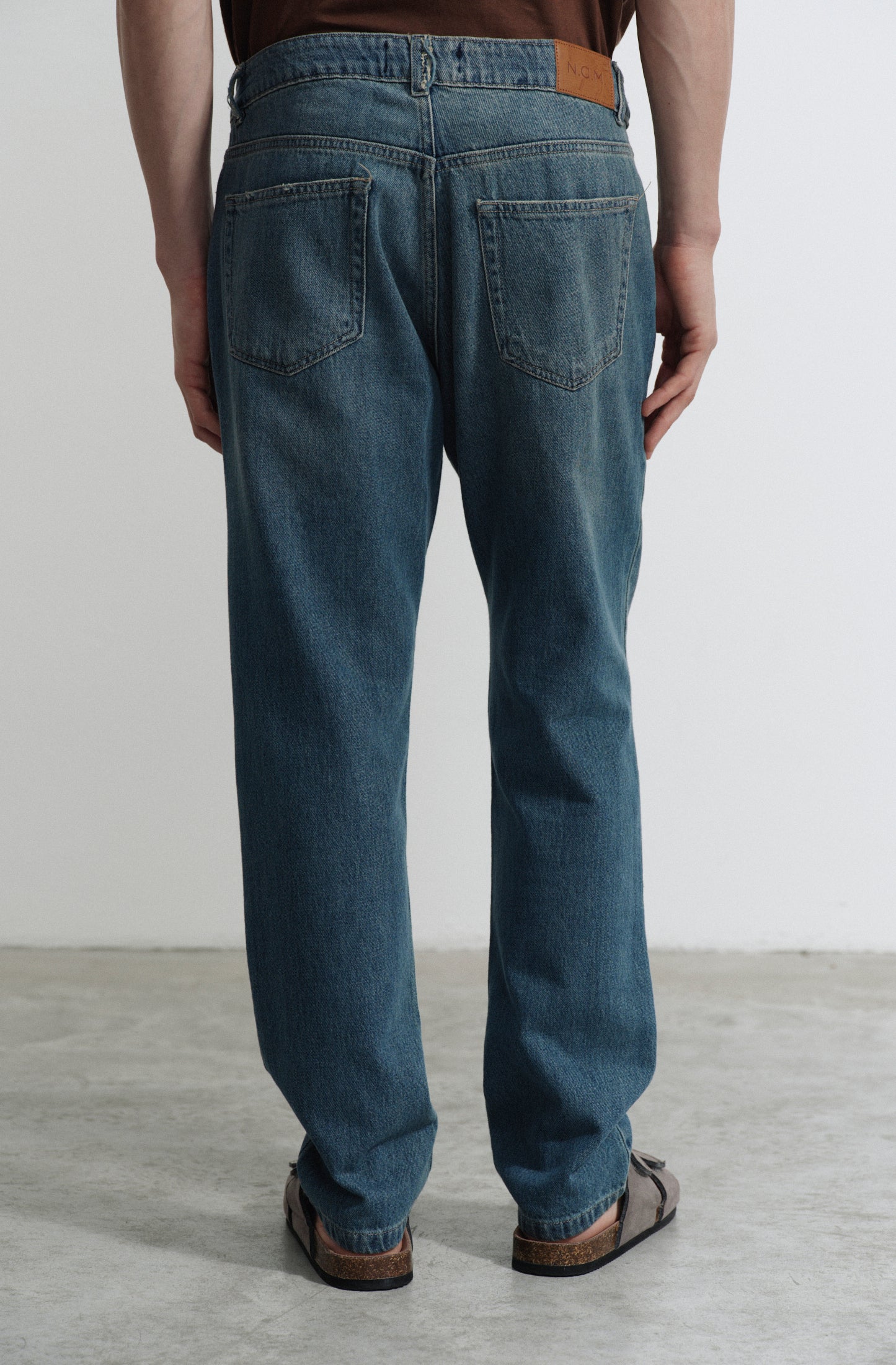 Jean straight Avenio Azul