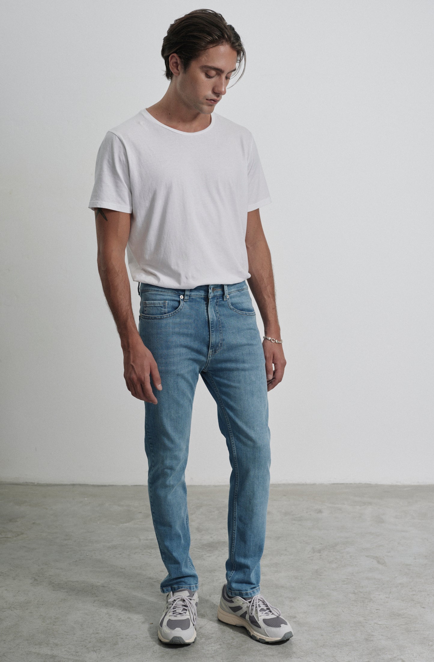 Jean slim Praga Celeste
