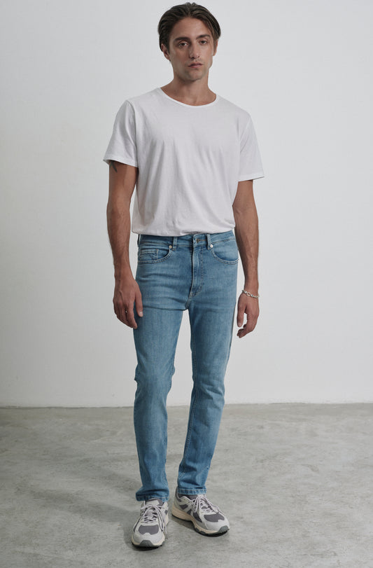 Jean slim Praga Celeste