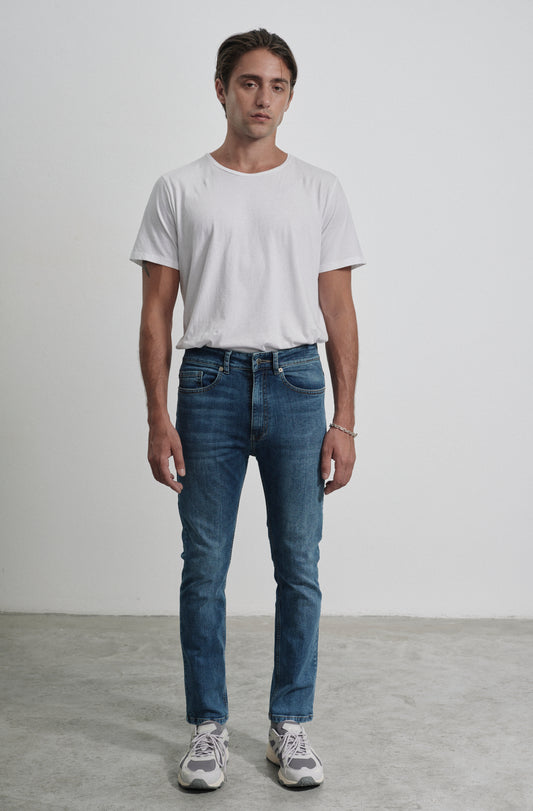 Jean slim Praga Azul