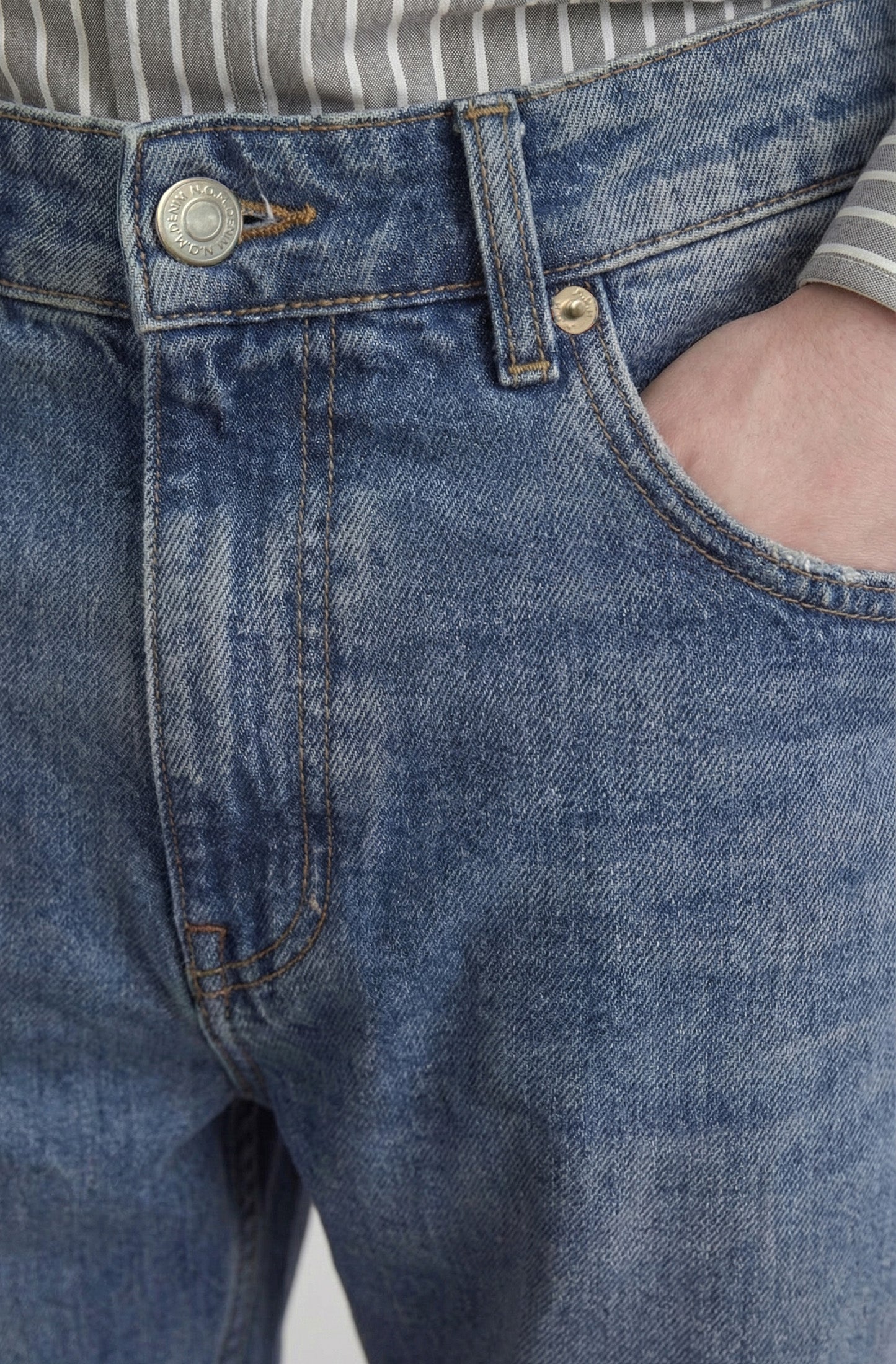 Jean straight Avenio Azul