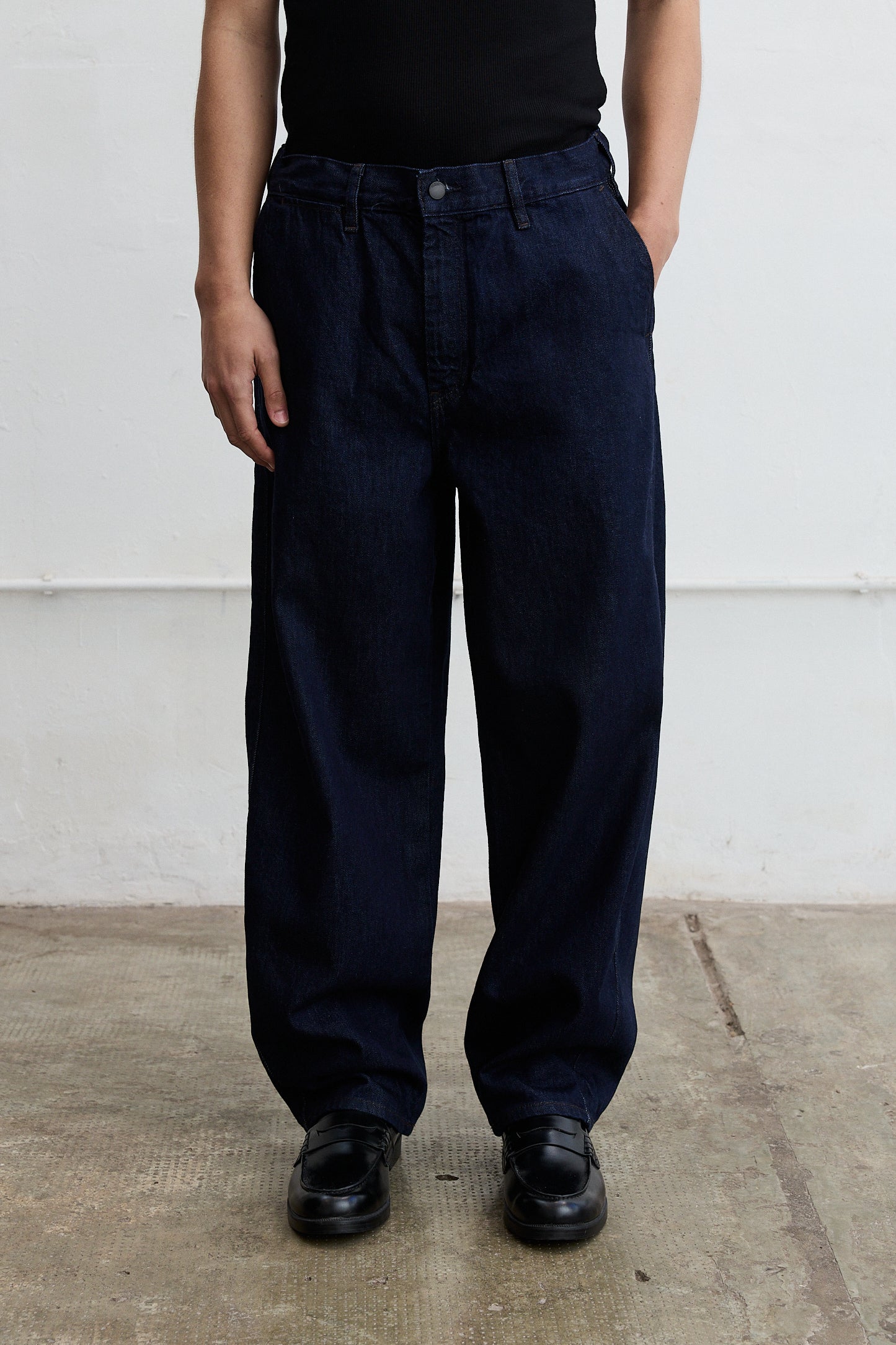 Pantalon wide leg Gambia azul