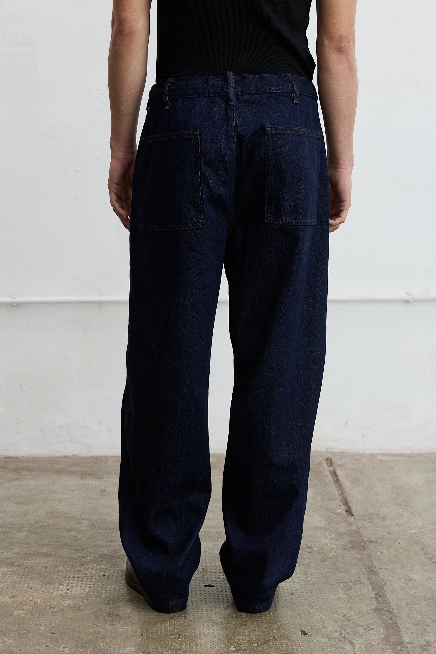 Pantalon wide leg Gambia azul