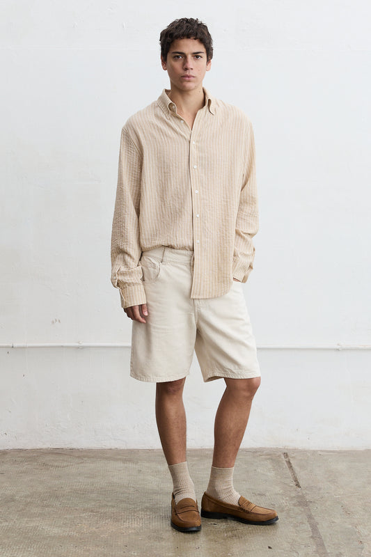 Camisa cuello solapa  Aliso