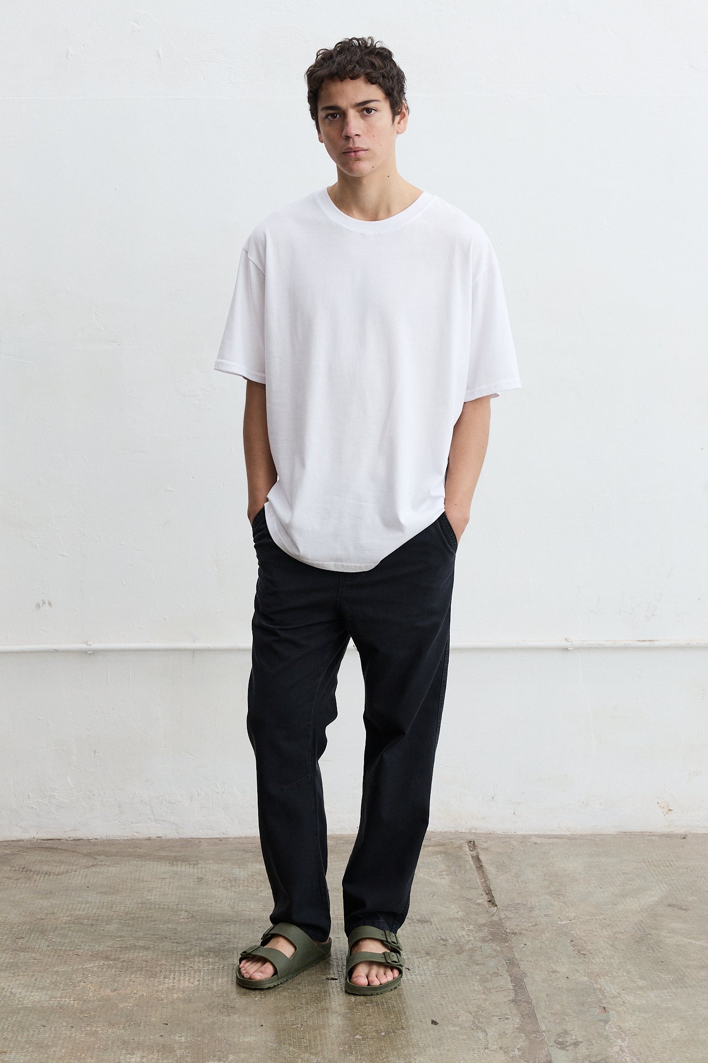 Remera oversize estampada Biel Discos