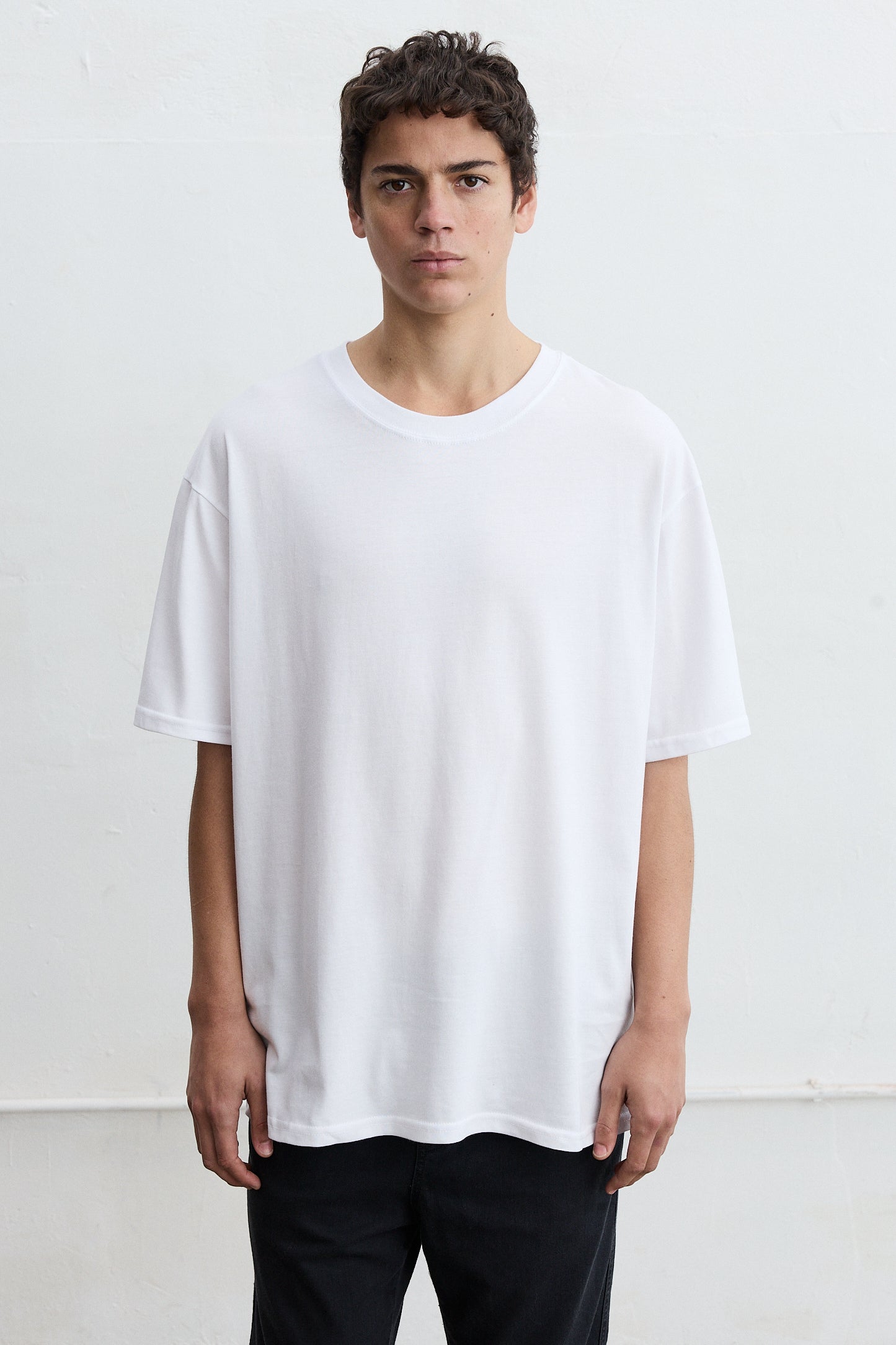 Remera oversize estampada Biel Discos