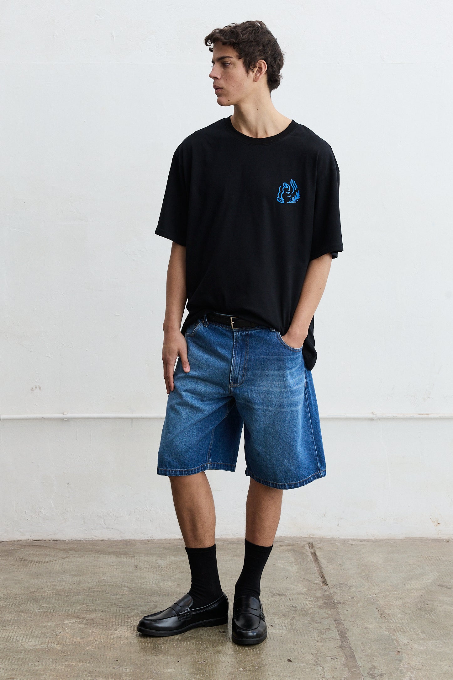 Remera oversize estampada Biel Aura