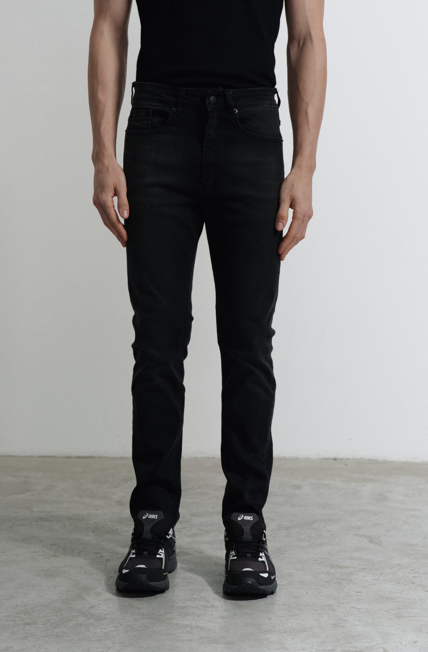 Jean slim Praga negro