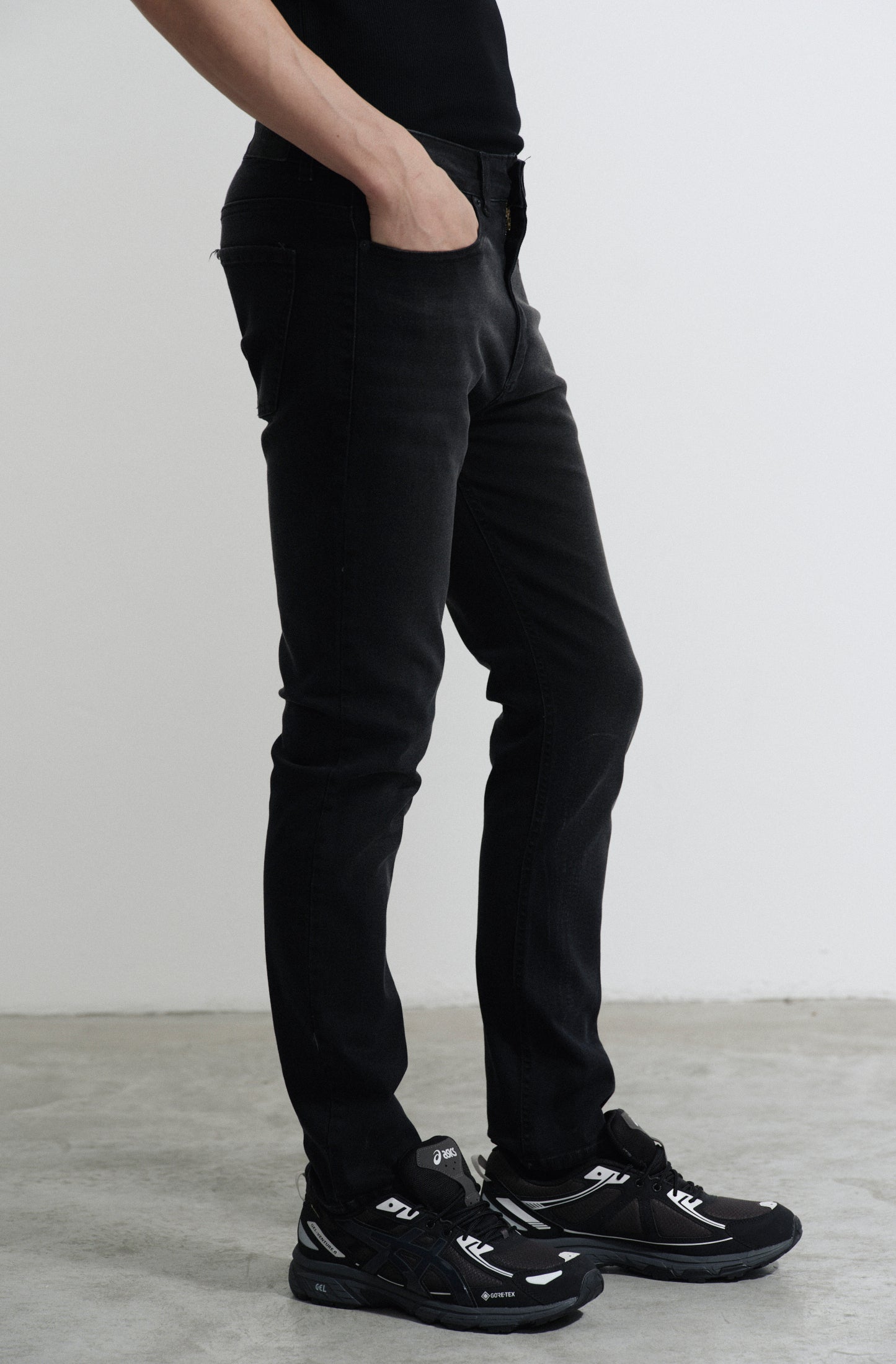 Jean slim Praga negro