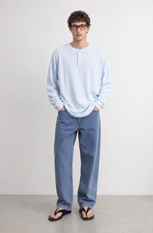 Jean Baggy Gijon Azul