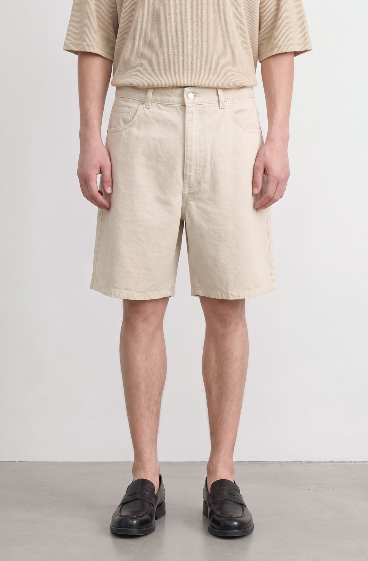 Bermuda Straight Sándalo beige